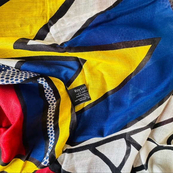 New Roy Lichtenstein Graphic Scarf - Picture 6 of 7